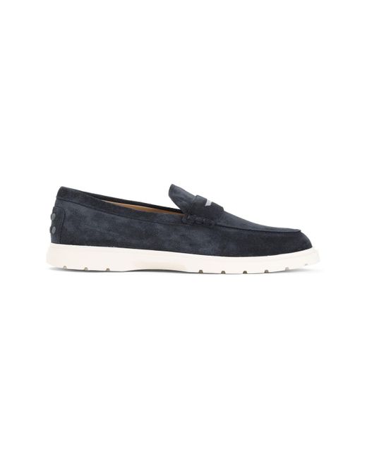 Tod's Blue Loafers for men