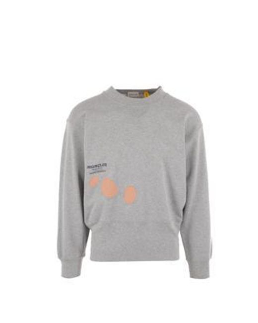 Moncler Genius Gray Sweaters for men