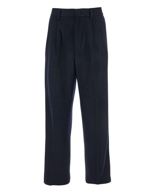 Emporio Armani Blue Trousers for men