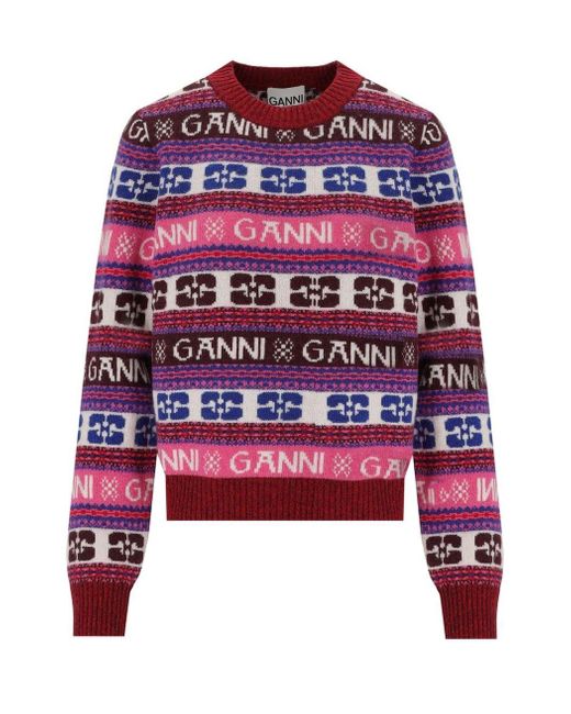Ganni Red Sweaters