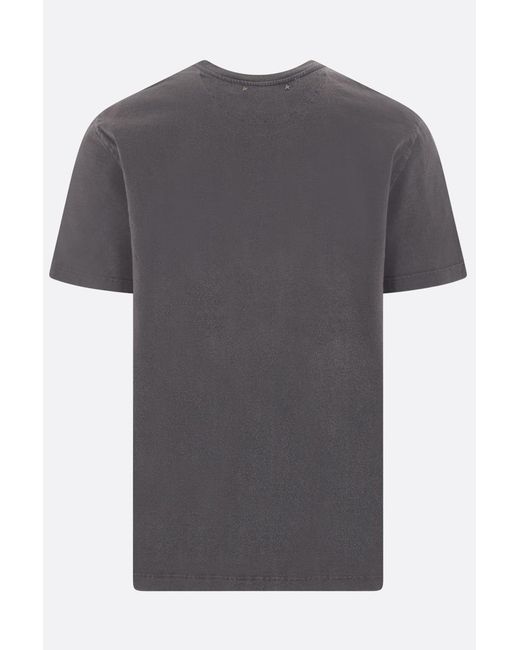 Golden Goose Deluxe Brand Gray T-Shirts And Polos for men