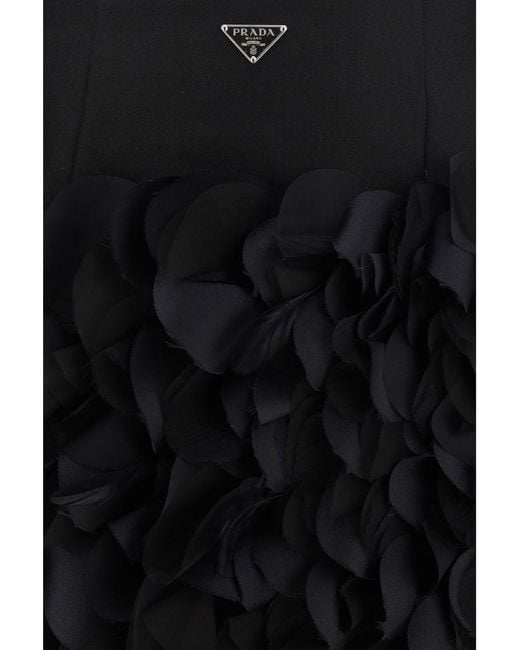 Prada Black Mini Skirt