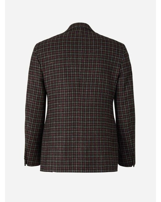 SCABAL® Black Wool And Cashmere Blazer for men