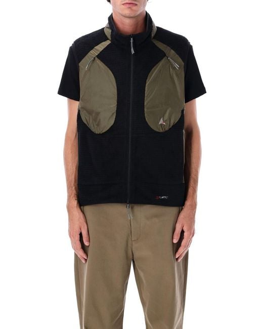 Roa Men's Black Ocular Polartec High Loft Vest