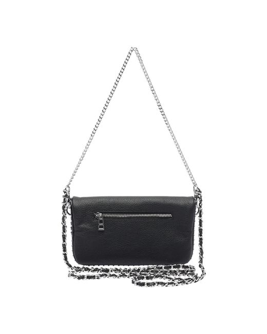 Zadig & Voltaire Black Nano Rock Studs Shoulder Bag