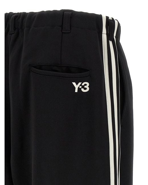 Y-3 Black Side Band Joggers