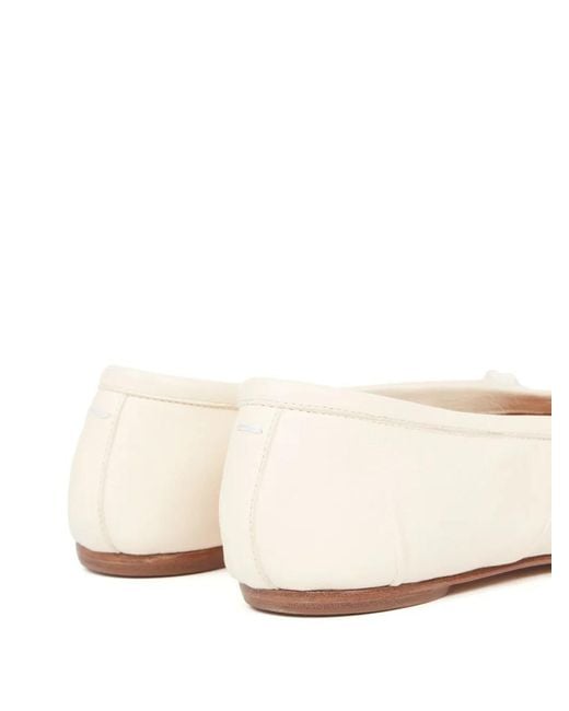 Maison Margiela Natural Flat Shoes