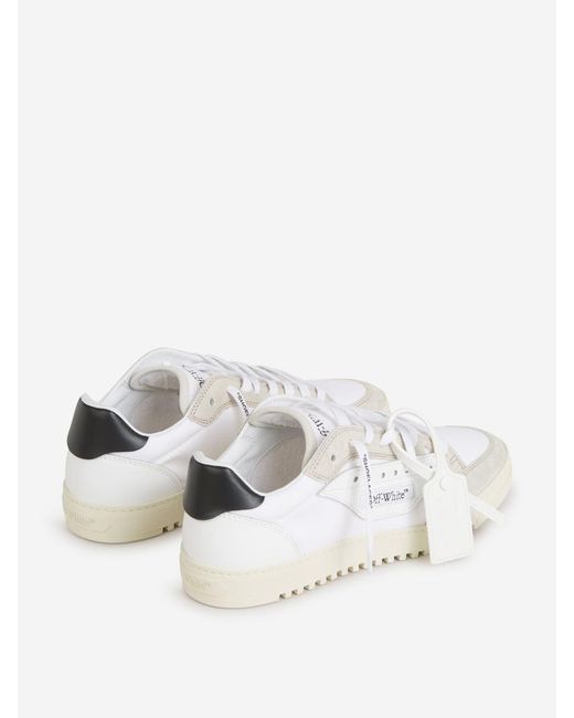 Off-White c/o Virgil Abloh Natural Leather 5.0 Sneakers for men