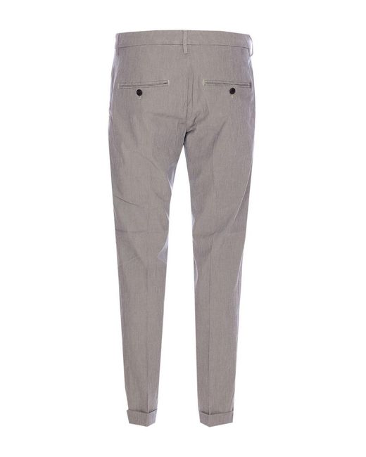 Dondup Gray Trousers for men