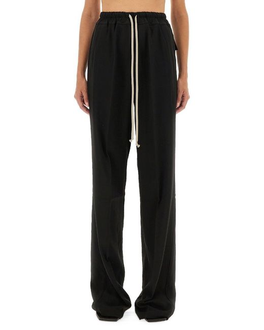 Rick Owens Black Pants "Dietrich"