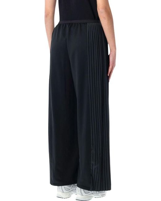 Nike Black Flowing Pleated Wide-Leg Pants