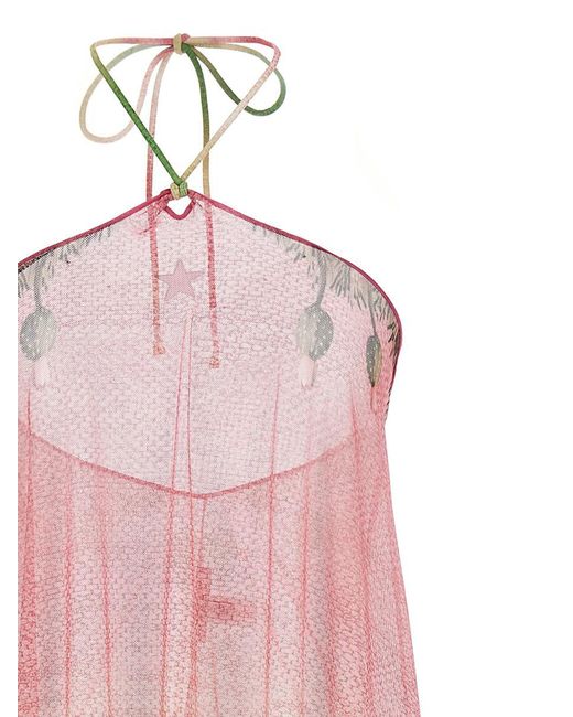 ワンピース PIN-UP STARS 'Fiore Del Deserto' sarong dress (PF155AL 028) Pin-Up Stars 'Fiore Del Deserto' Sarong Dress in Pink | Lyst
