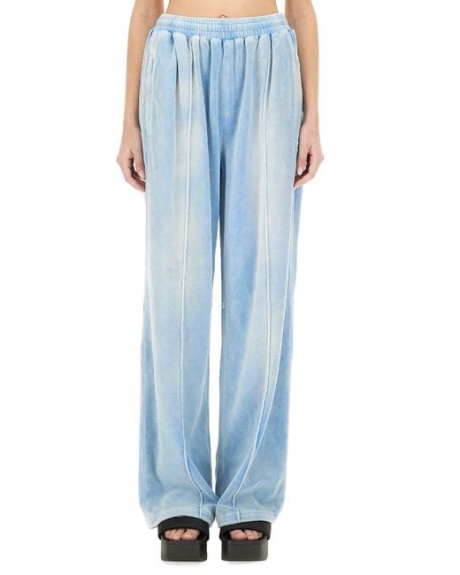T By Alexander Wang Blue Jogging Pants