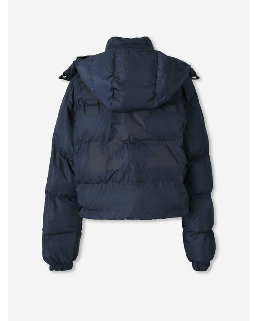 Off-White c/o Virgil Abloh Blue Long Coat