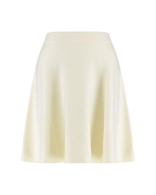 Max Mara White Miniskirt Ubalda