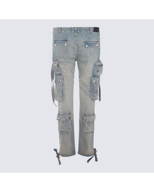 Amiri Gray Cotton Jeans for men