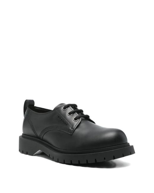 Givenchy Black Flat Shoes for men