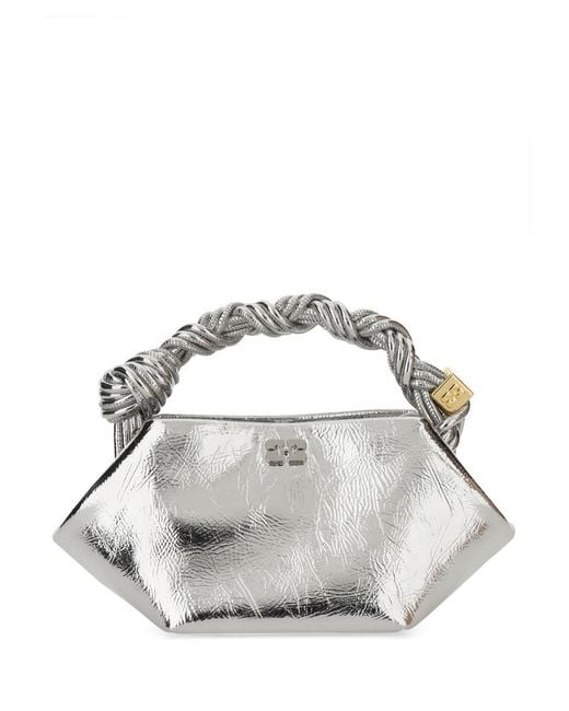 Ganni Metallic Mini "Bou" Bag