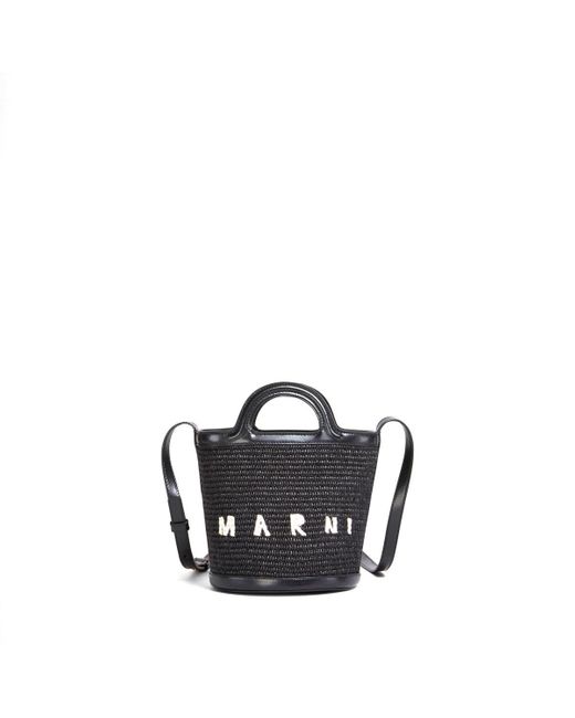 Marni Black Mini Bucket Bag
