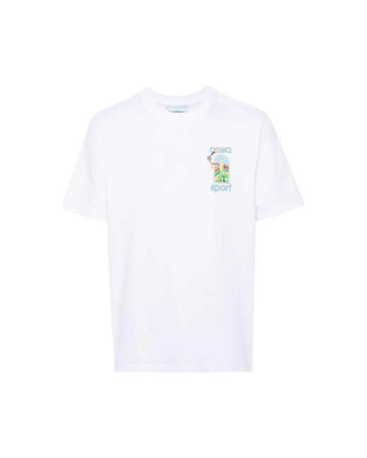 Casablancabrand White T-shirts for men