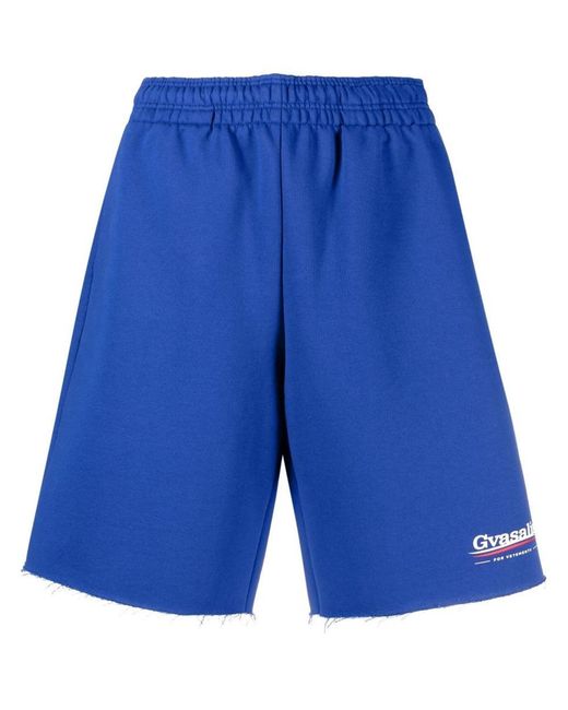 Vetements Blue Gvasalia For Shorts for men