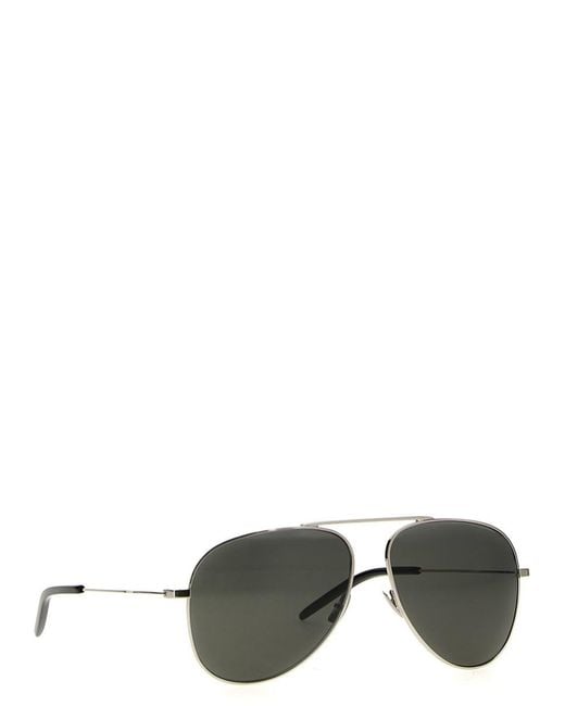 Saint Laurent Gray 'sl 800' Sunglasses