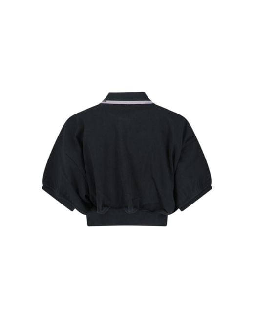 Alexander Wang Black T-Shirts And Polos