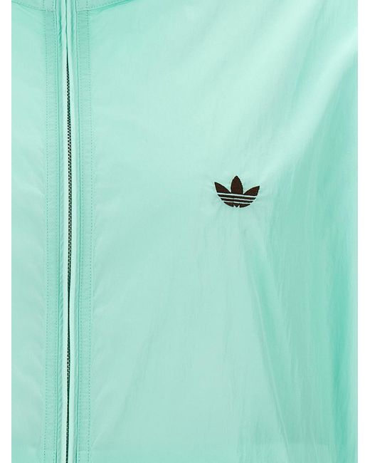 Adidas Originals Green 1988 Nylon Anorak Coats, Trench Coats for men