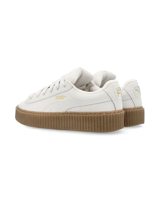 Fenty Creeper Phatty Nubuck Sneakers in White for Men Lyst
