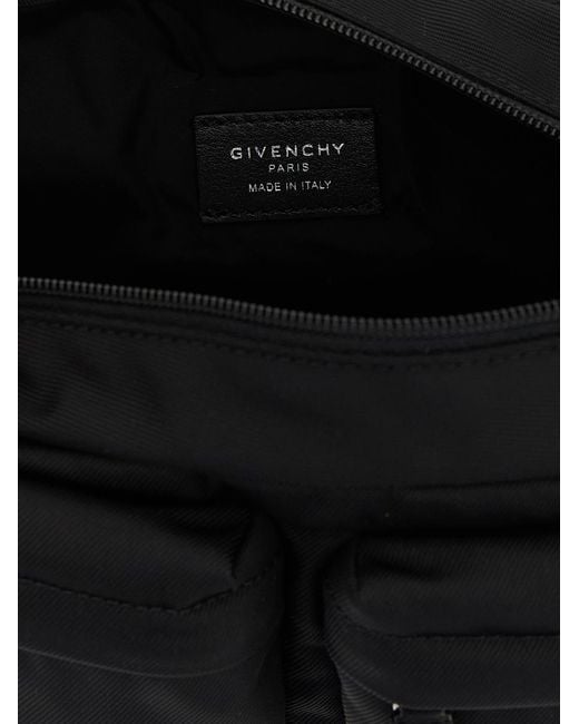 Givenchy Black 'Essential U' Fanny Pack for men