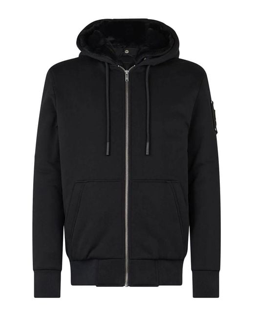 Moose Knuckles Men's Black Sweaters