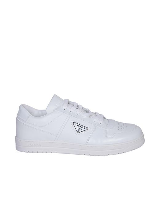 Prada Downtwon White Sneakers for men