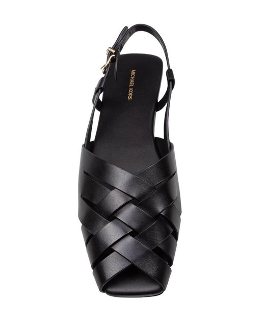 Michael Kors Black Flat Sandal