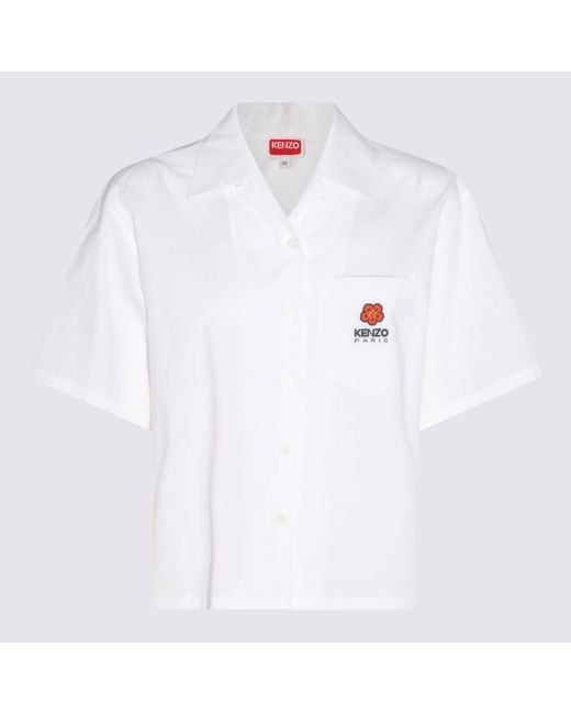 KENZO White Cotton Shirt