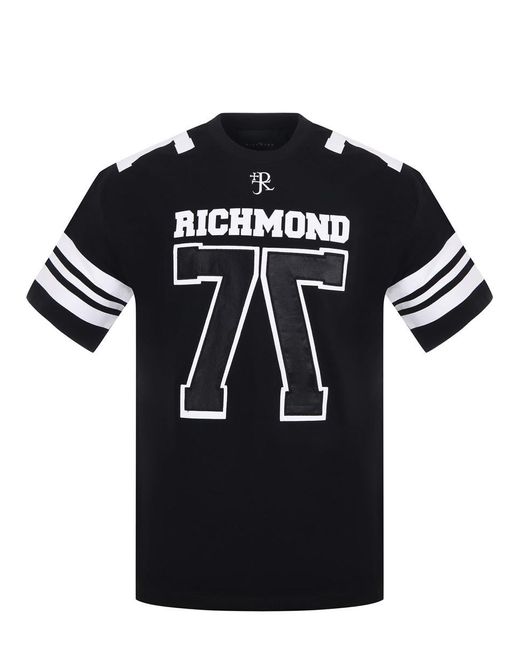 【関税&送料込】John Richmond T-shirts and Polos Black John Richmond T-Shirts And Polos in Black for Men | Lyst