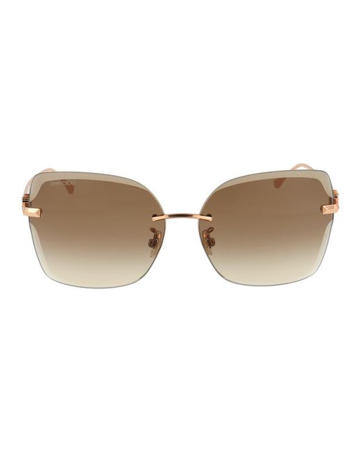 Jimmy Choo Brown Sunglasses