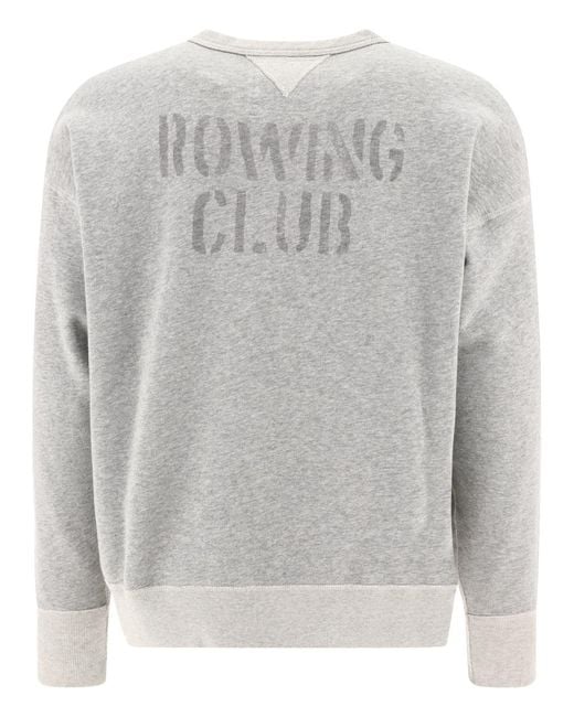 Polo Ralph Lauren Gray "rowing Club" Sweatshirt for men