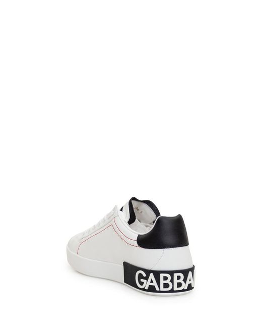 Dolce & Gabbana White Logo Portofino for men