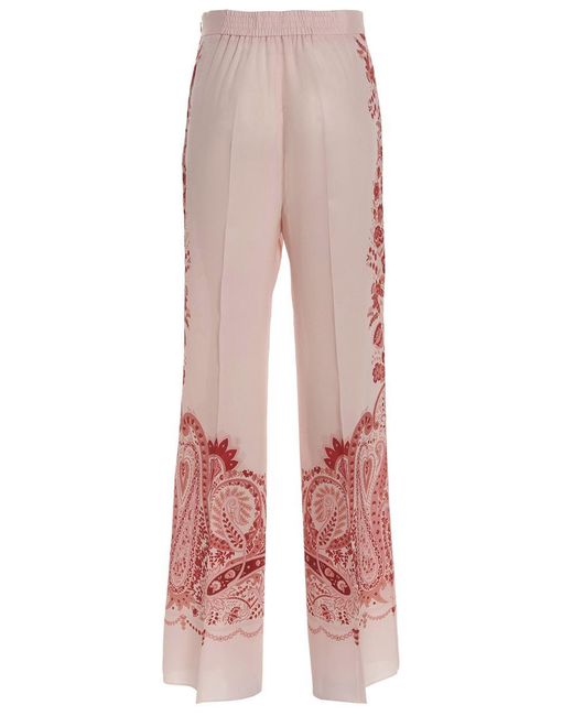 Etro Red 'lucy' Pants