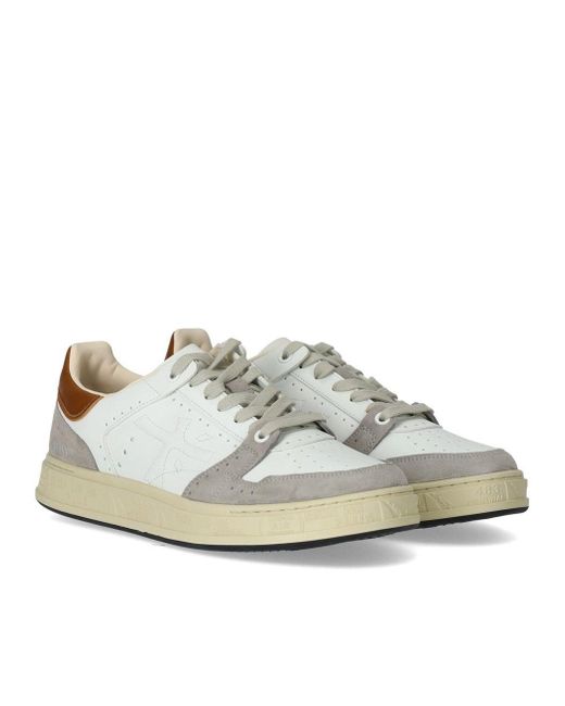 Premiata White Quinn 7322 Sneaker for men