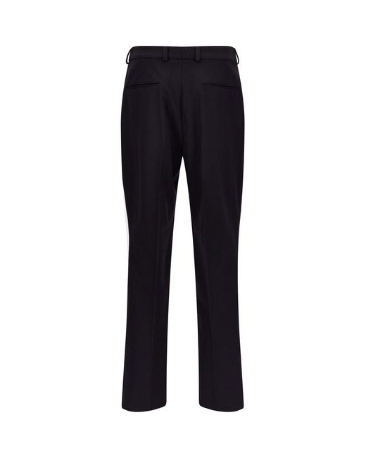Valentino Blue Wool Trousers for men