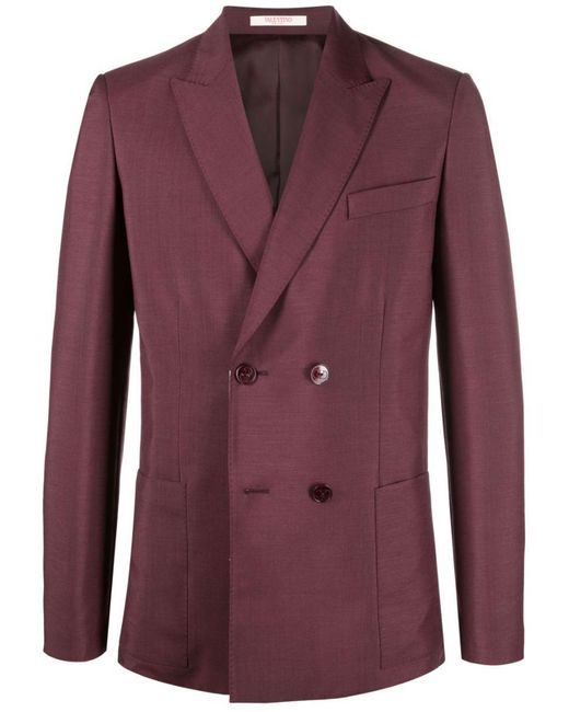 Valentino Purple Outerwear for men