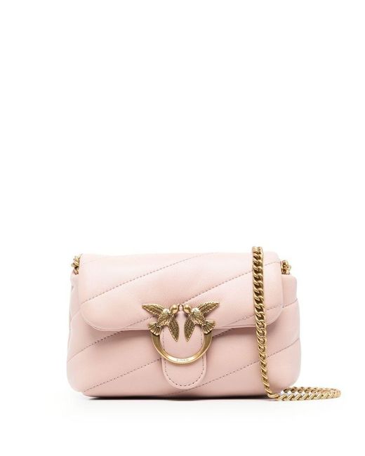 Pinko Pink Love Classic Puff Crossbody Bag