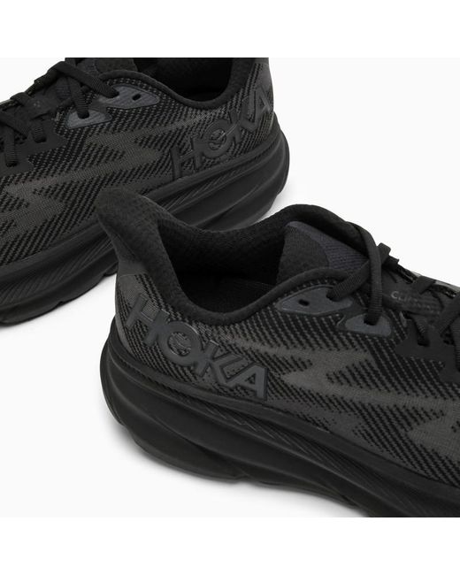 Hoka One One Black One One Clifton 9 Sneakers for men