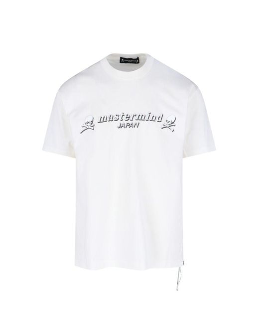 Mastermind Japan White T-Shirts And Polos for men