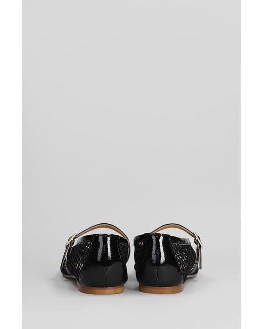 Fabio Rusconi Gray Ballet Flats