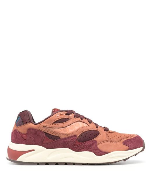 Saucony Pink Grid Shadow 2 Shoes for men