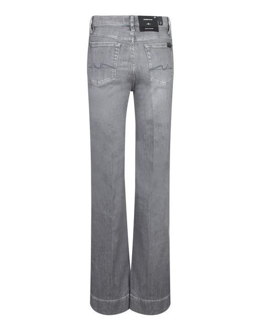 7 For All Mankind Gray Jeans