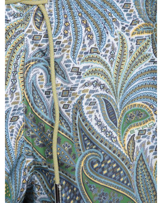 Etro Blue Swimwear for men