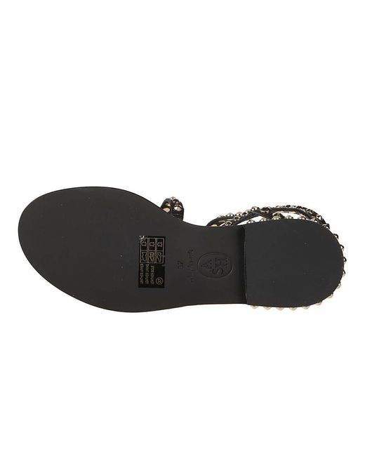 Ash Black Sandals